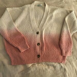 MADWELL Two Tone Cardigan size L